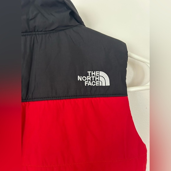 The North Face Boys Zip Front Vest Size XXS Red Black - Picture 7 of 9